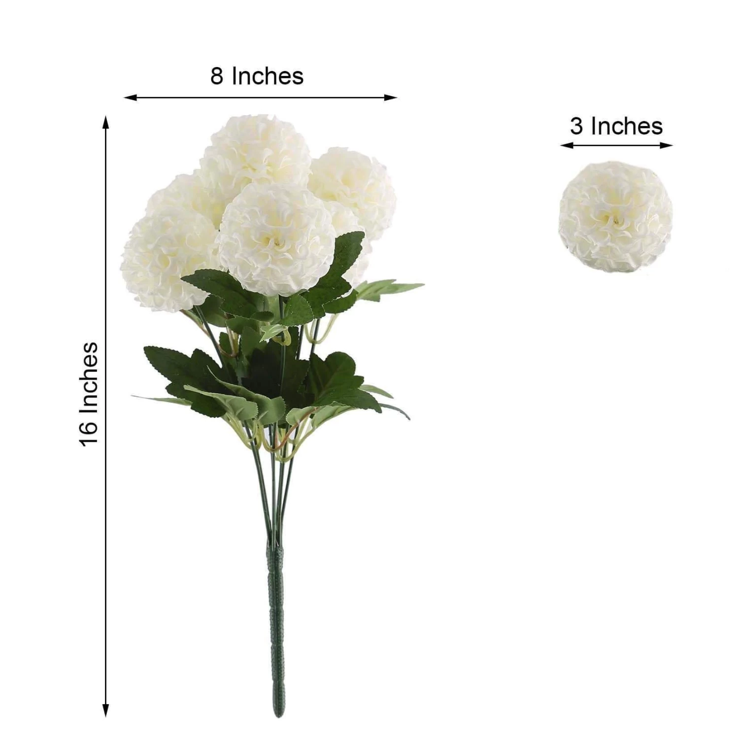 28 16 In Tall Chrysanthemum Mums Silk Artificial Flowers - Image 18