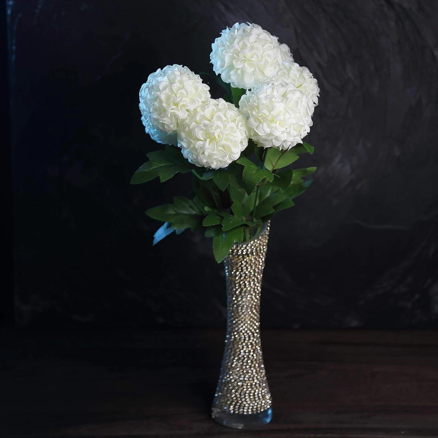 28 16 In Tall Chrysanthemum Mums Silk Artificial Flowers - Image 19