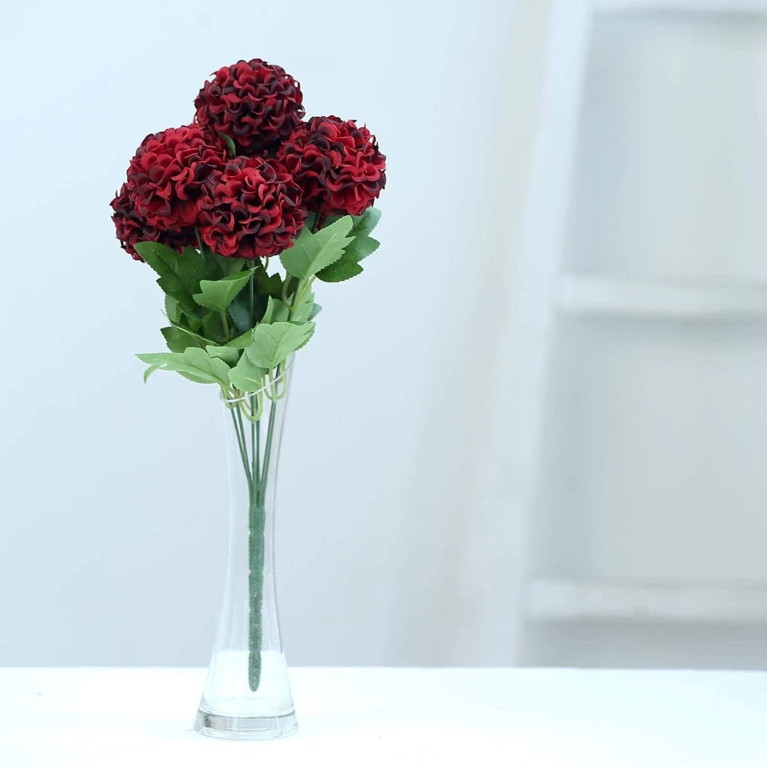 28 16 In Tall Chrysanthemum Mums Silk Artificial Flowers - Image 8