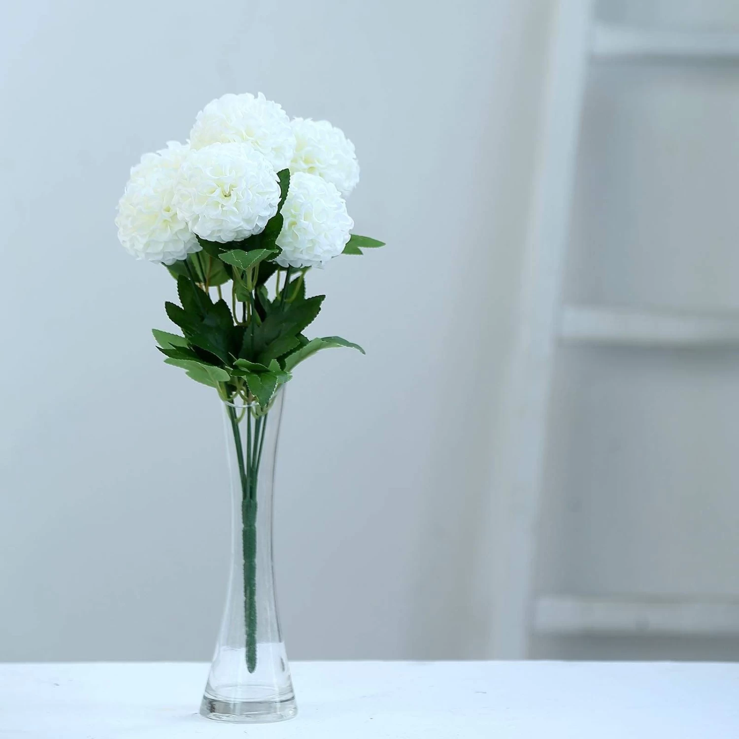 28 16 In Tall Chrysanthemum Mums Silk Artificial Flowers - Image 15