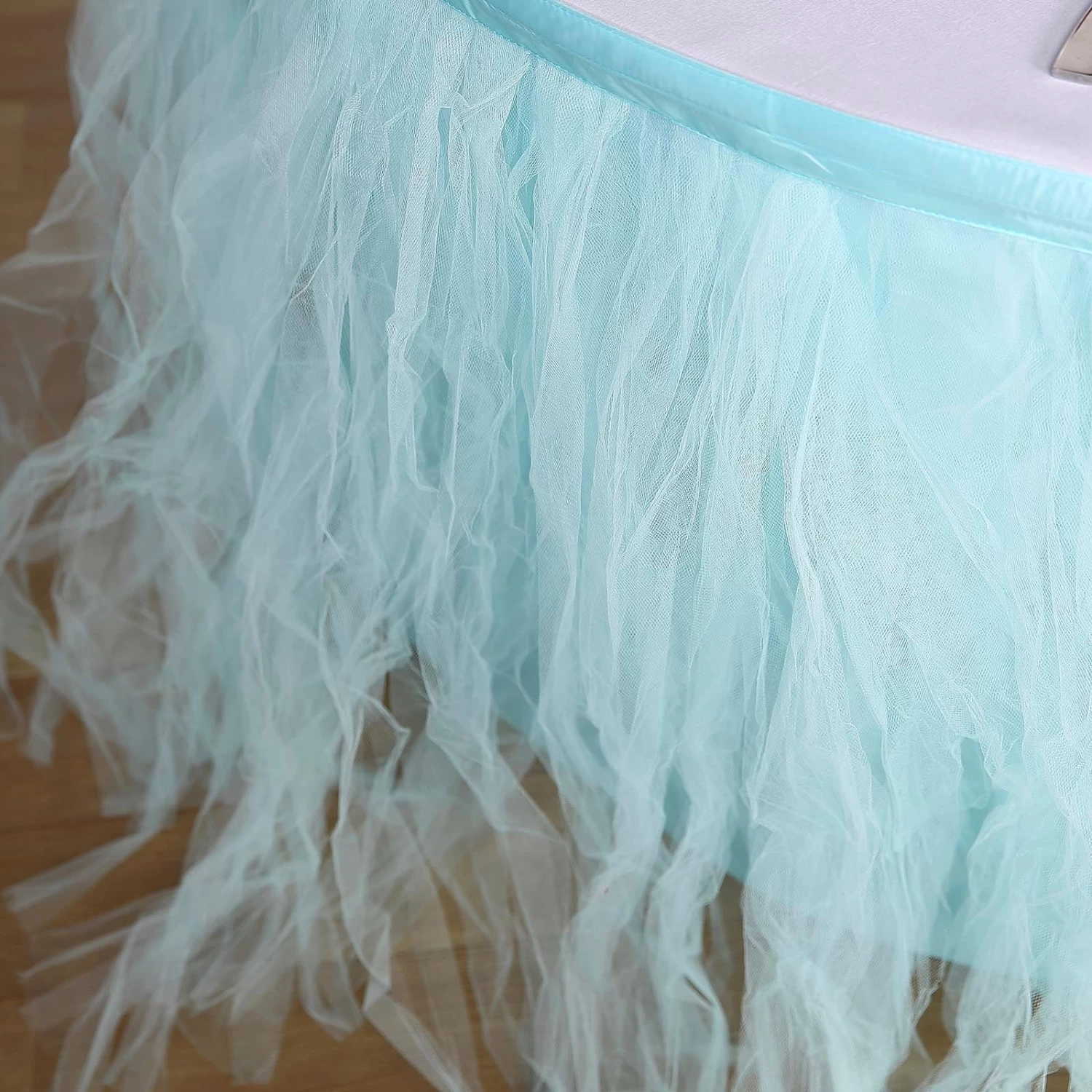 Tutu Multi Layers Tulle Table Skirt - Image 15
