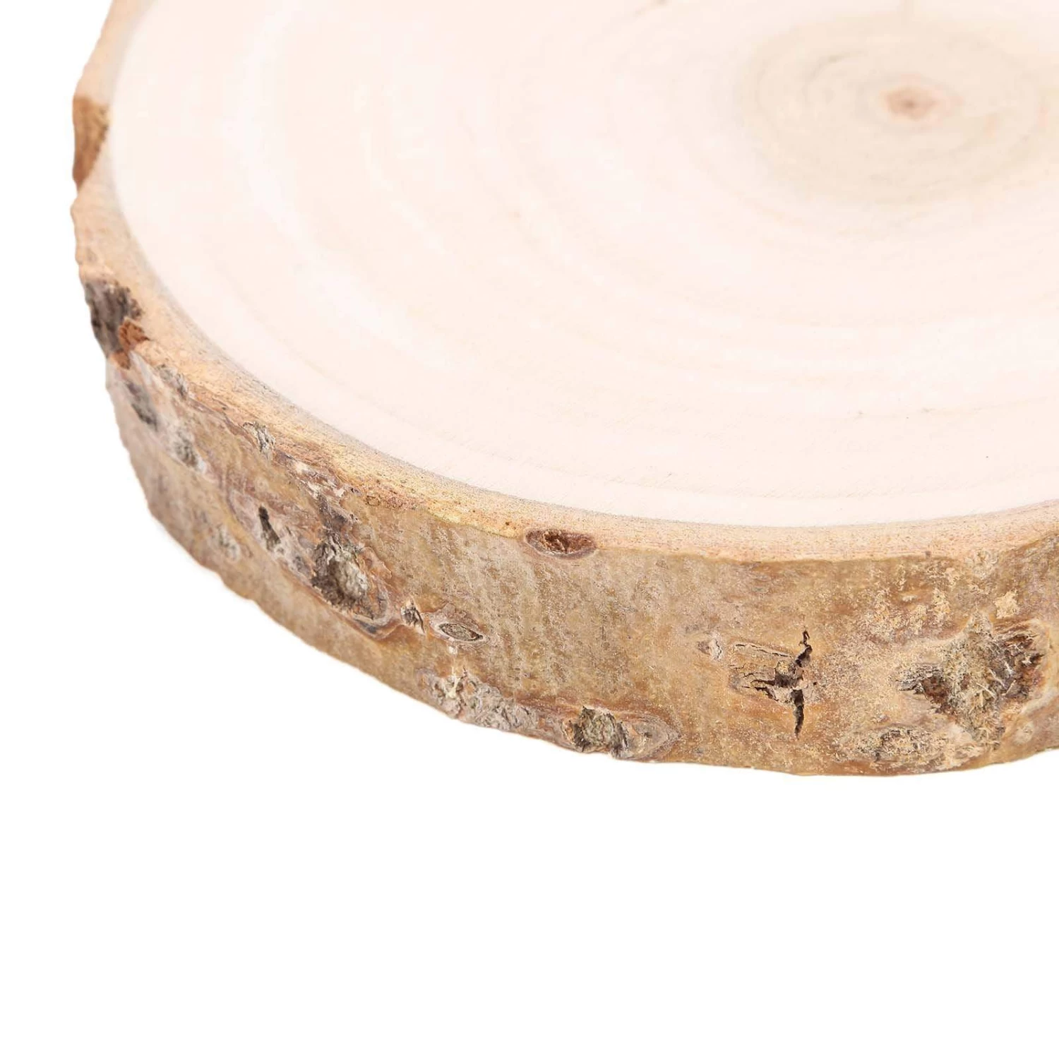 Natural Round Poplar Wooden Slices Party Tabletop - Image 5