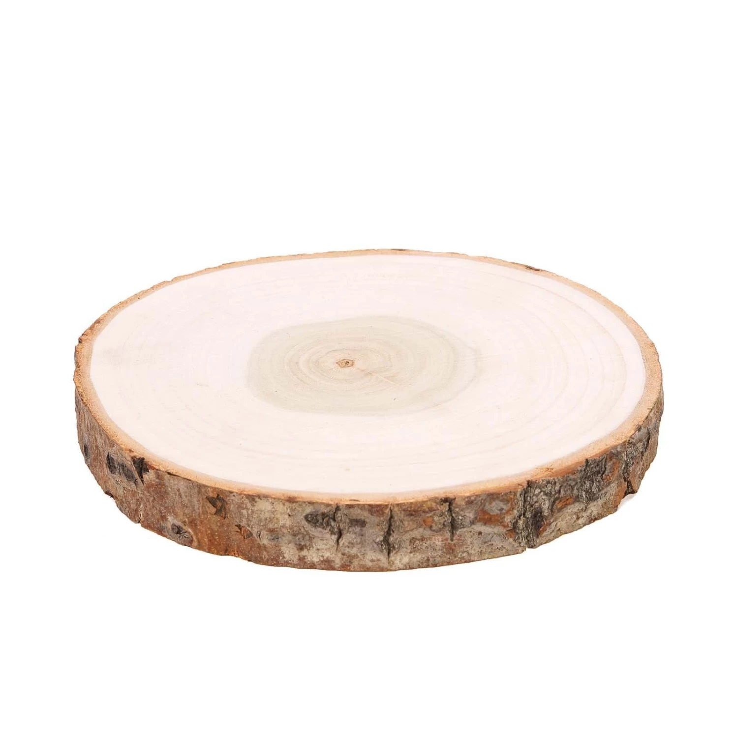 Natural Round Poplar Wooden Slices Party Tabletop - Image 13